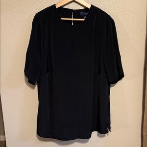 Preston & York Classic Black Blouse